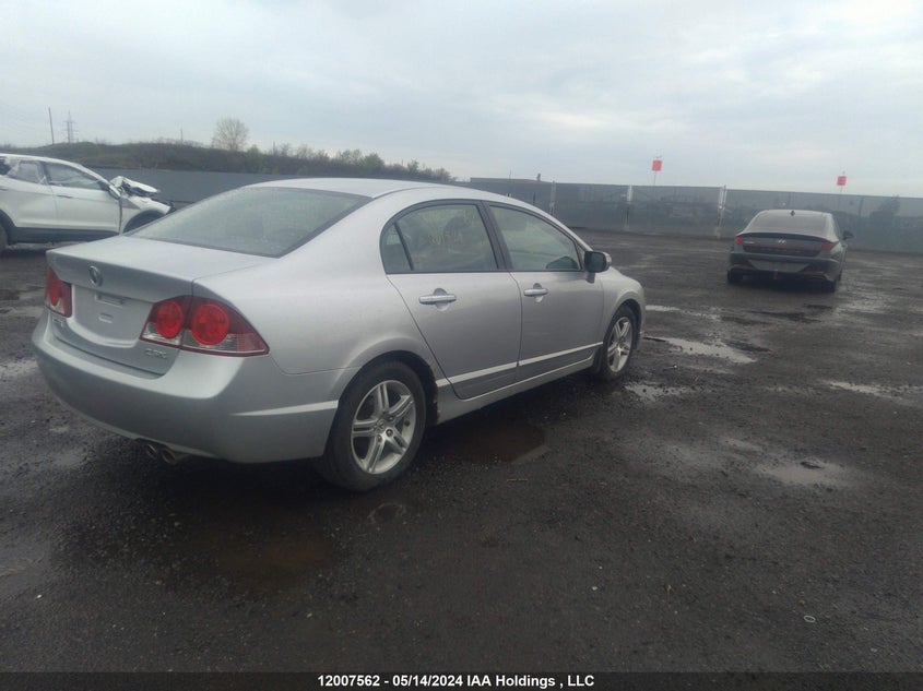 2008 Acura Csx VIN: 2HHFD56598H201821 Lot: 12007562