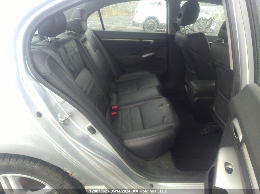 2008 Acura Csx VIN: 2HHFD56598H201821 Lot: 12007562