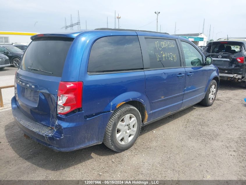 2011 Dodge Grand Caravan VIN: 2D4RN4DG8BR715241 Lot: 12007566