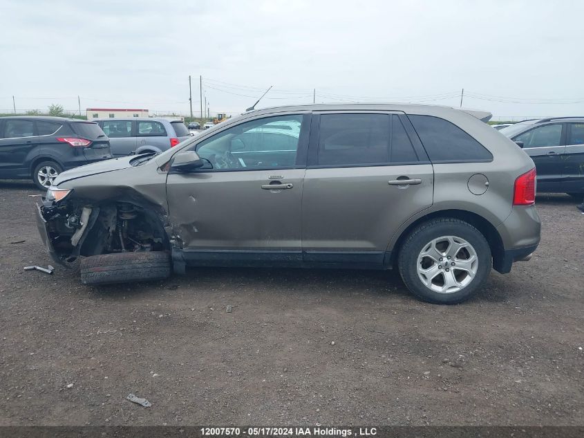 2013 Ford Edge Sel VIN: 2FMDK4JCXDBC51104 Lot: 12007570