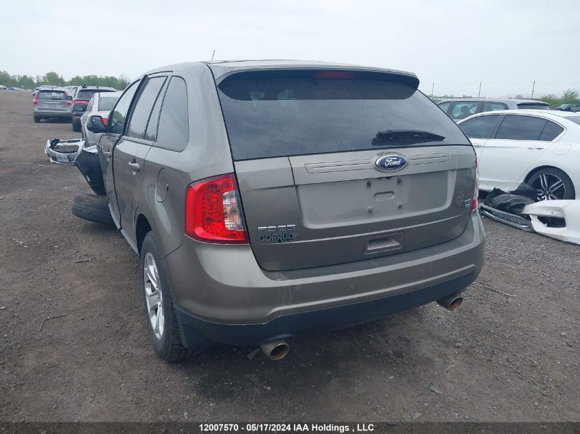 2013 Ford Edge Sel VIN: 2FMDK4JCXDBC51104 Lot: 12007570