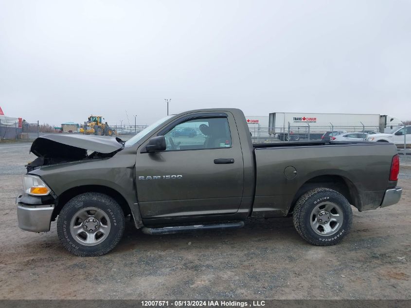 2012 Ram 1500 St VIN: 3C6JD6AK2CG206763 Lot: 12007571