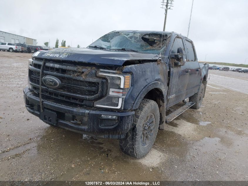 2022 Ford F-350 Lariat VIN: 1FT8W3BTXNEF92429 Lot: 12007572