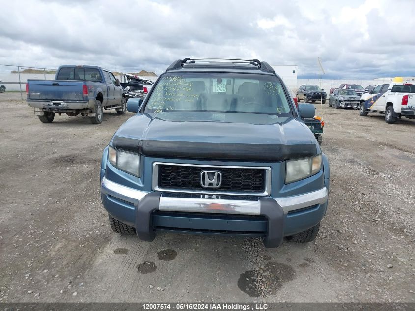 2007 Honda Ridgeline VIN: 2HJYK16527H004476 Lot: 12007574