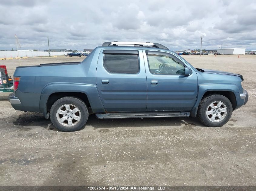 2007 Honda Ridgeline VIN: 2HJYK16527H004476 Lot: 12007574