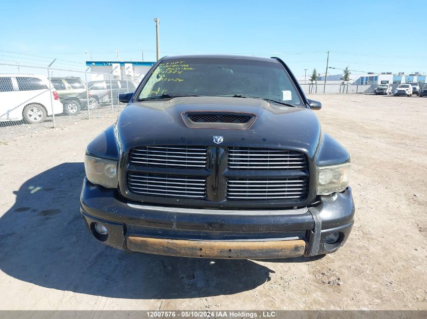 2005 Dodge Ram 1500 St/Slt VIN: 1D7HA18D75S141324 Lot: 12007576