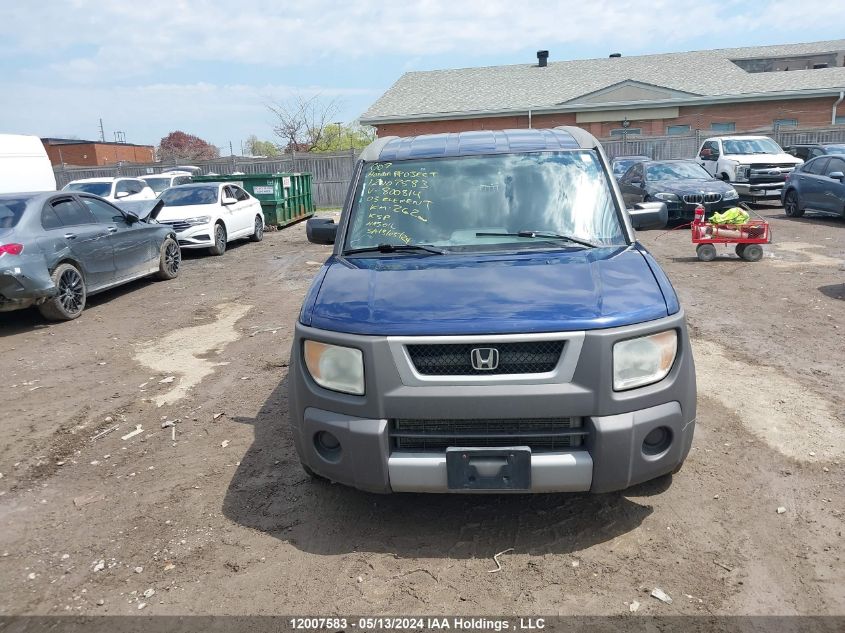 2003 Honda Element VIN: 5J6YH28533L800814 Lot: 12007583