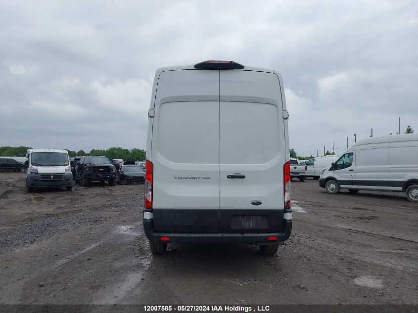 2022 Ford Transit T-250 VIN: 1FTBR1X80NKA79830 Lot: 12007585
