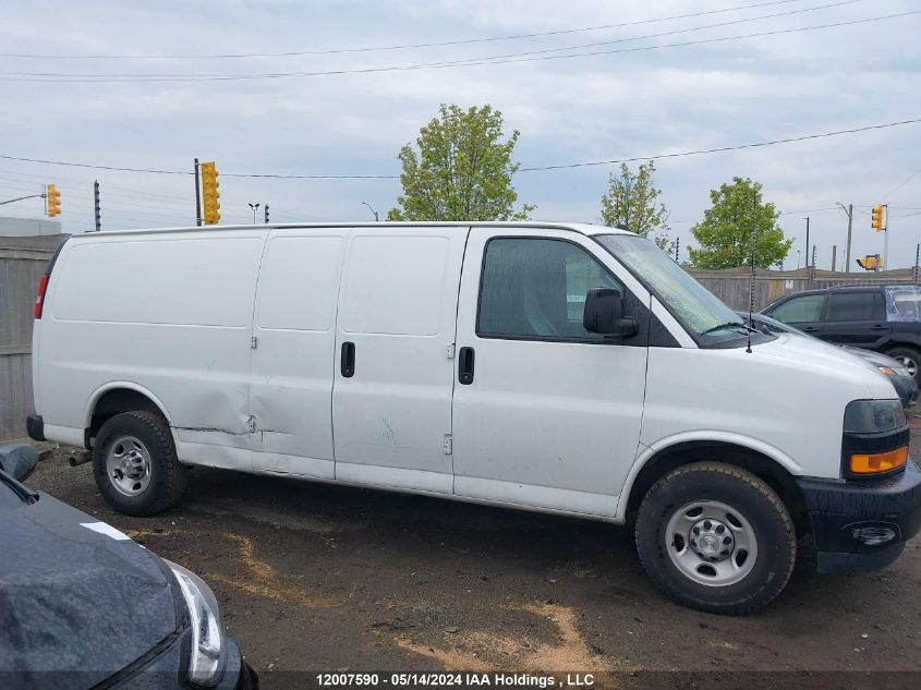 2022 Chevrolet Express Cargo Van VIN: 1GCWGBFP4N1139622 Lot: 12007590