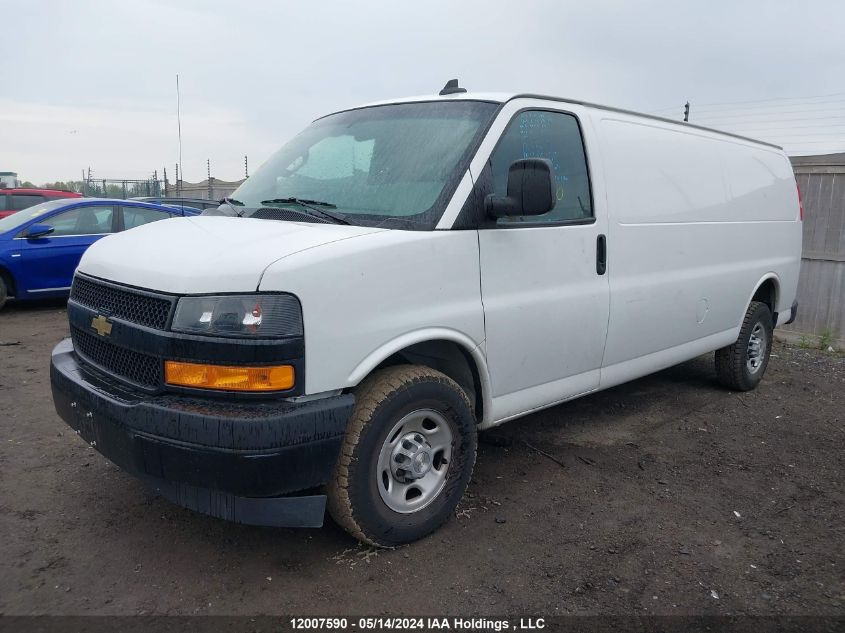 2022 Chevrolet Express Cargo Van VIN: 1GCWGBFP4N1139622 Lot: 12007590