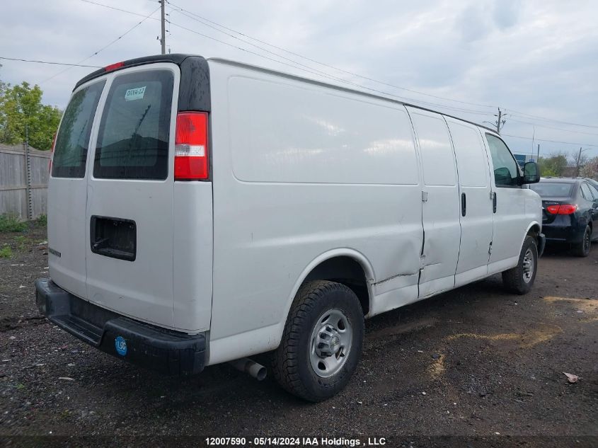 2022 Chevrolet Express Cargo Van VIN: 1GCWGBFP4N1139622 Lot: 12007590