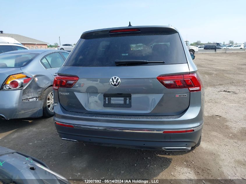 2021 Volkswagen Tiguan VIN: 3VV4B7AX3MM099594 Lot: 12007592