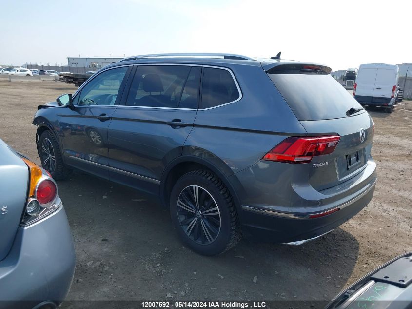 2021 Volkswagen Tiguan VIN: 3VV4B7AX3MM099594 Lot: 12007592