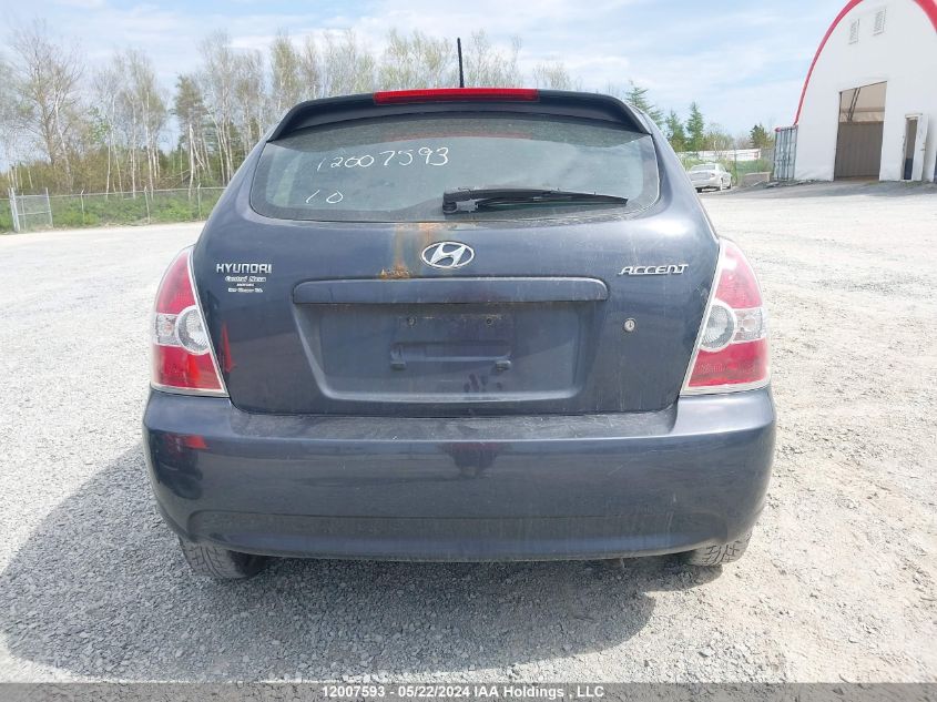 2010 Hyundai Accent Se VIN: KMHCN3BC0AU174325 Lot: 12007593