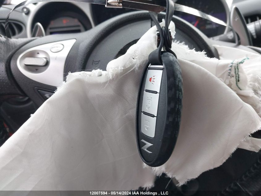 2013 Nissan 370Z VIN: JN1AZ4FH8DM790406 Lot: 12007594