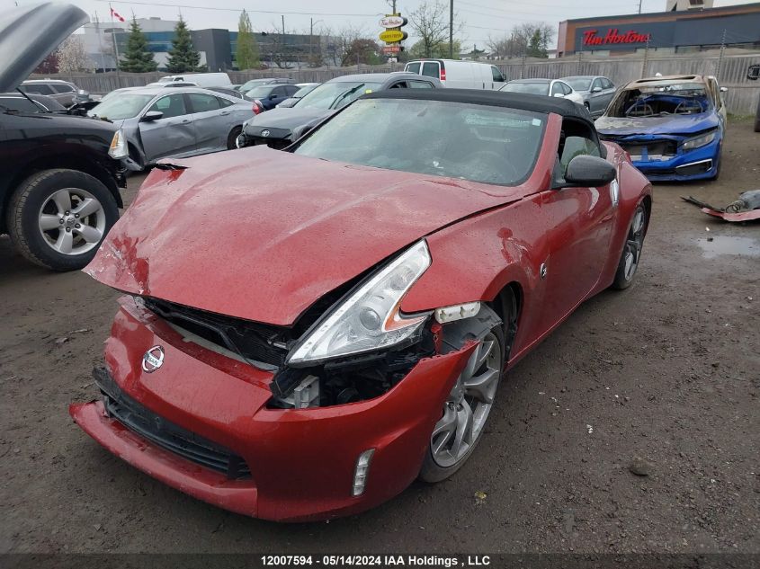 2013 Nissan 370Z VIN: JN1AZ4FH8DM790406 Lot: 12007594