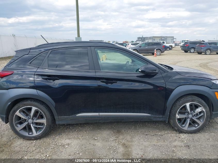 2021 Hyundai Kona Trend Awd VIN: KM8K3CA58MU744418 Lot: 12007600