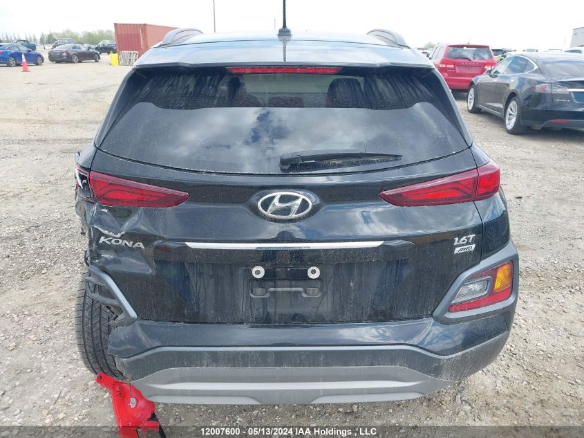 2021 Hyundai Kona Trend Awd VIN: KM8K3CA58MU744418 Lot: 12007600