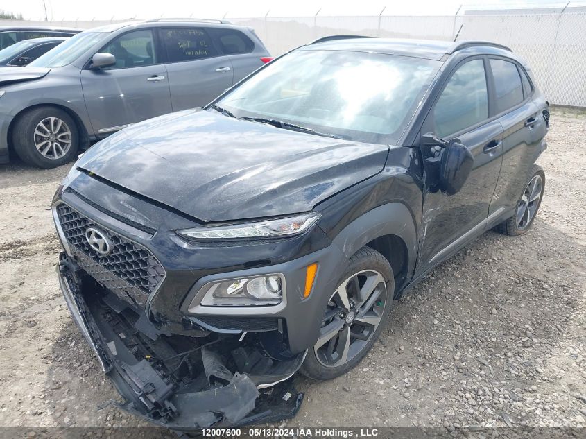 2021 Hyundai Kona Trend Awd VIN: KM8K3CA58MU744418 Lot: 12007600