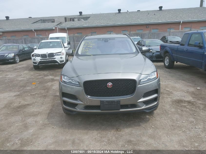 2019 Jaguar F-Pace VIN: SADCK2FX5KA606841 Lot: 12007601