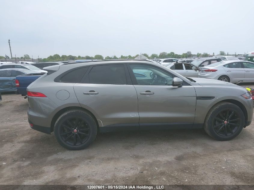 2019 Jaguar F-Pace VIN: SADCK2FX5KA606841 Lot: 12007601