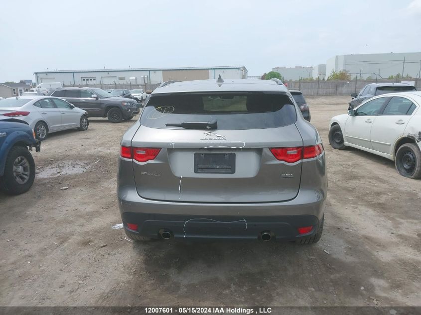 2019 Jaguar F-Pace VIN: SADCK2FX5KA606841 Lot: 12007601