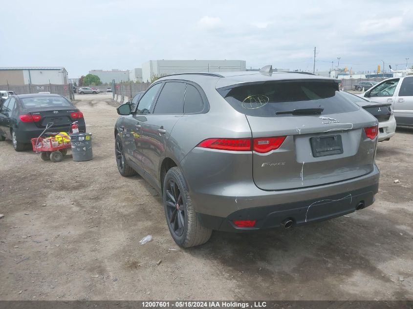 2019 Jaguar F-Pace VIN: SADCK2FX5KA606841 Lot: 12007601