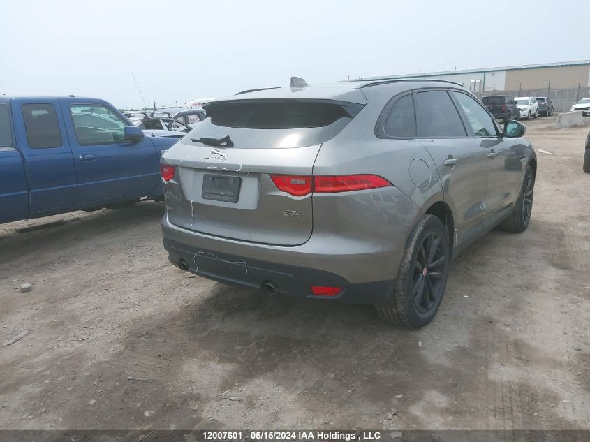 2019 Jaguar F-Pace VIN: SADCK2FX5KA606841 Lot: 12007601