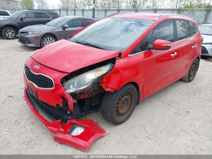 2014 Kia Rondo VIN: KNAHU8A31E7061111 Lot: 12007613