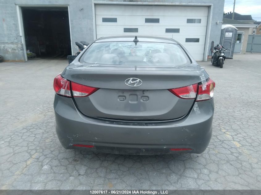 2013 Hyundai Elantra Gls/Limited VIN: 5NPDH4AE0DH184246 Lot: 12007617