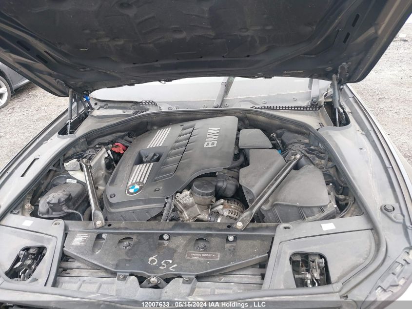 2011 BMW 528 I VIN: WBAFR1C56BC743287 Lot: 12007633