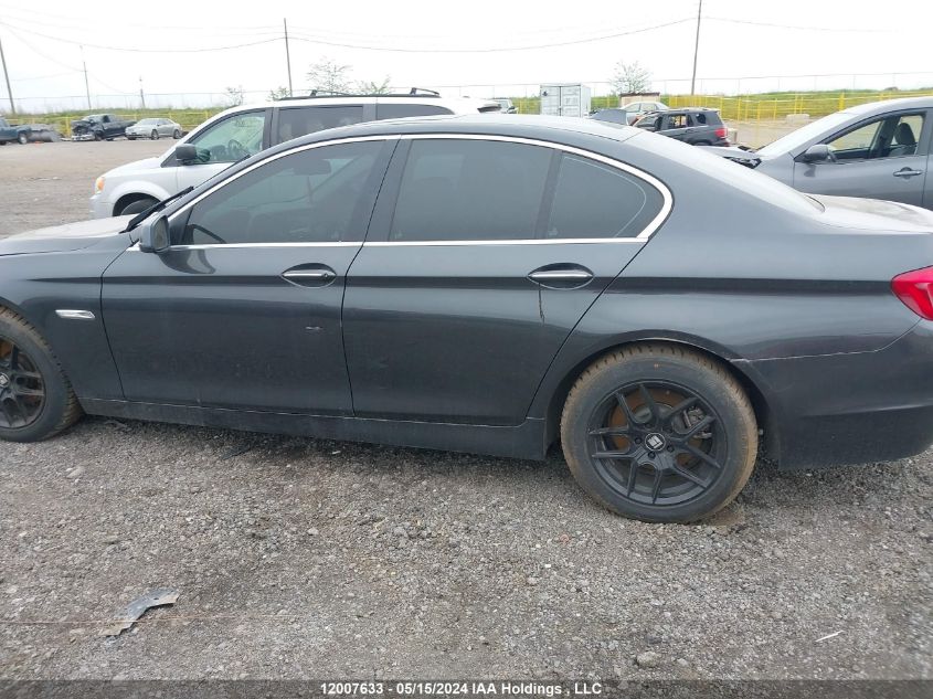 2011 BMW 528 I VIN: WBAFR1C56BC743287 Lot: 12007633