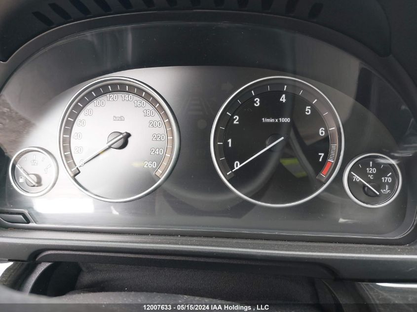 2011 BMW 528 I VIN: WBAFR1C56BC743287 Lot: 12007633