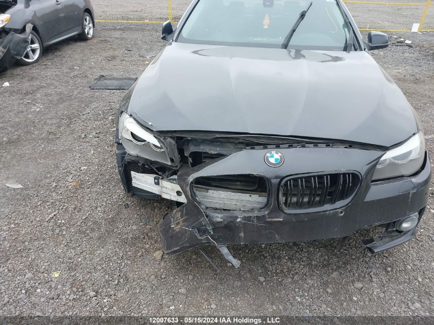 2011 BMW 528 I VIN: WBAFR1C56BC743287 Lot: 12007633