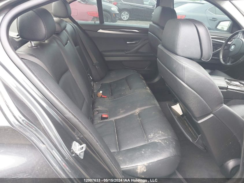 2011 BMW 528 I VIN: WBAFR1C56BC743287 Lot: 12007633