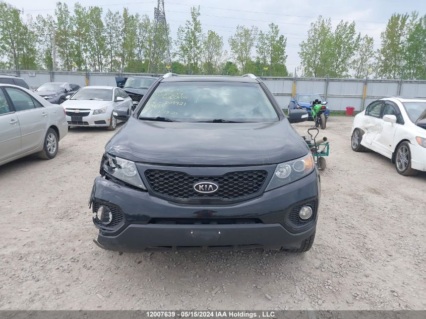 2013 Kia Sorento Lx VIN: 5XYKT3A63DG309921 Lot: 12007639