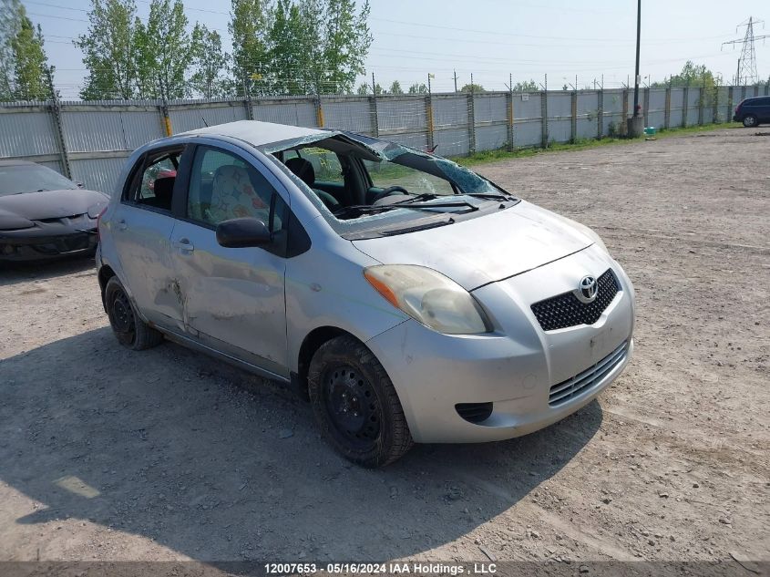 2008 Toyota Yaris VIN: JTDKT923185175321 Lot: 12007653