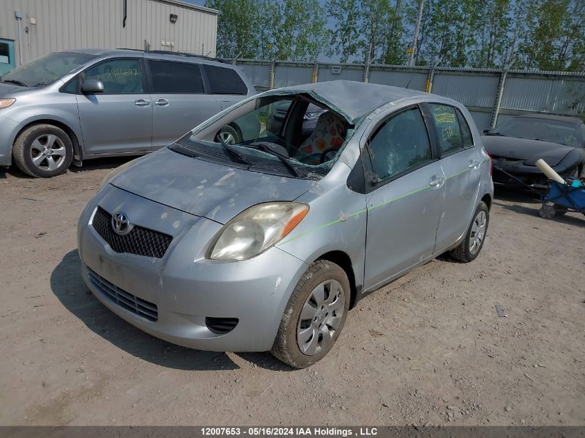 2008 Toyota Yaris VIN: JTDKT923185175321 Lot: 12007653