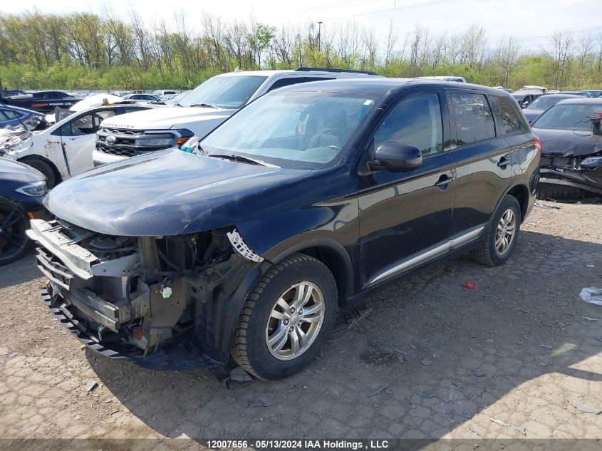 2017 Mitsubishi Outlander VIN: JA4AZ2A33HZ608238 Lot: 12007656