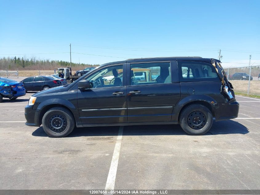 2015 Dodge Grand Caravan Se VIN: 2C4RDGBG5FR522815 Lot: 12007658