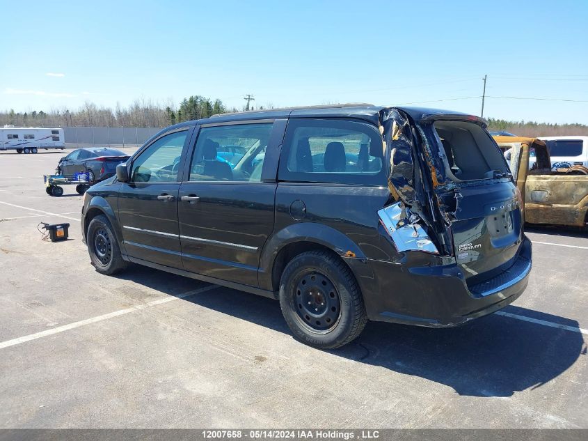 2015 Dodge Grand Caravan Se VIN: 2C4RDGBG5FR522815 Lot: 12007658