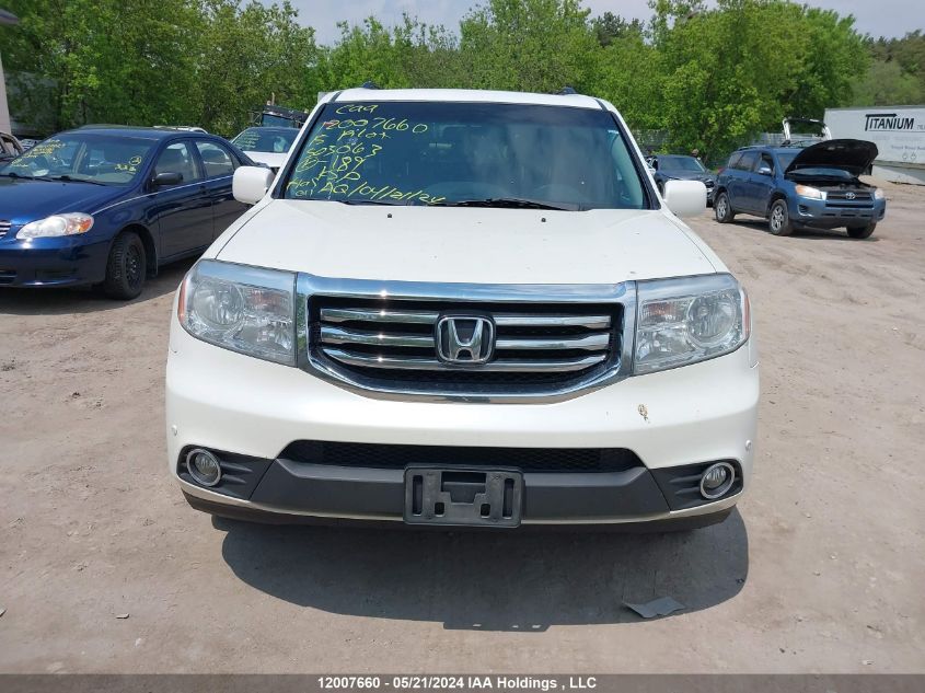 2015 Honda Pilot VIN: 5FNYF4H99FB503063 Lot: 12007660