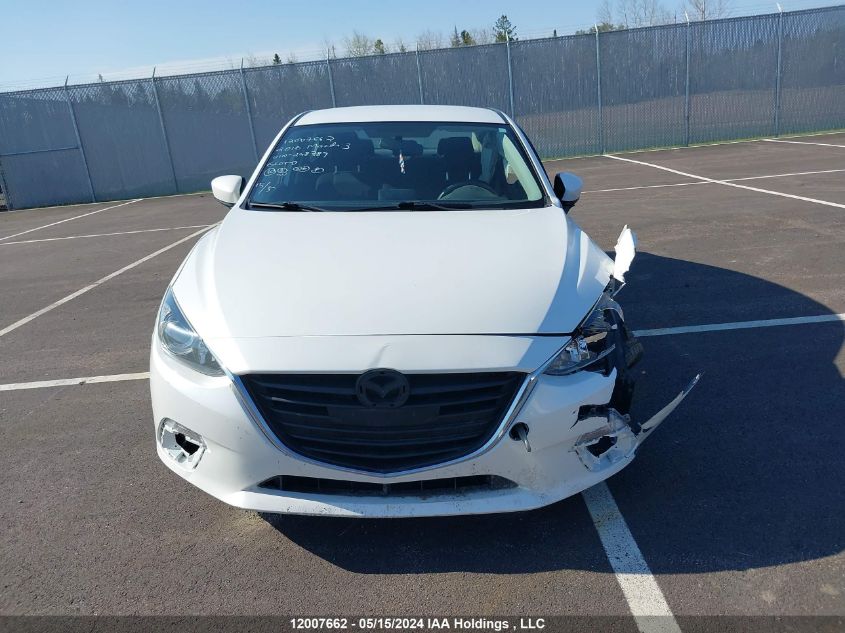 2016 Mazda Mazda3 VIN: 3MZBM1U75GM248789 Lot: 12007662