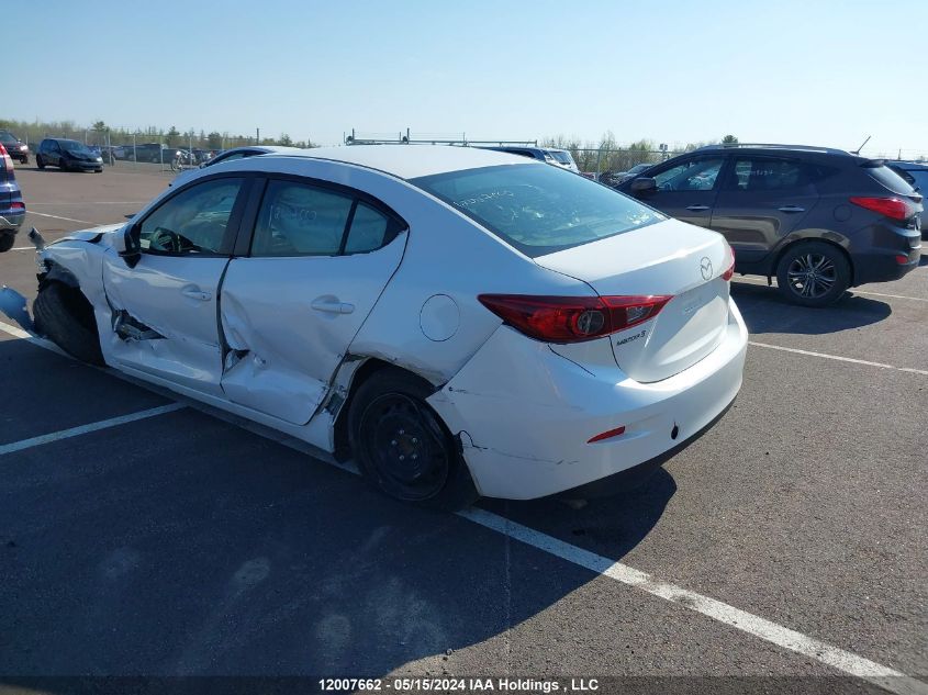 2016 Mazda Mazda3 VIN: 3MZBM1U75GM248789 Lot: 12007662