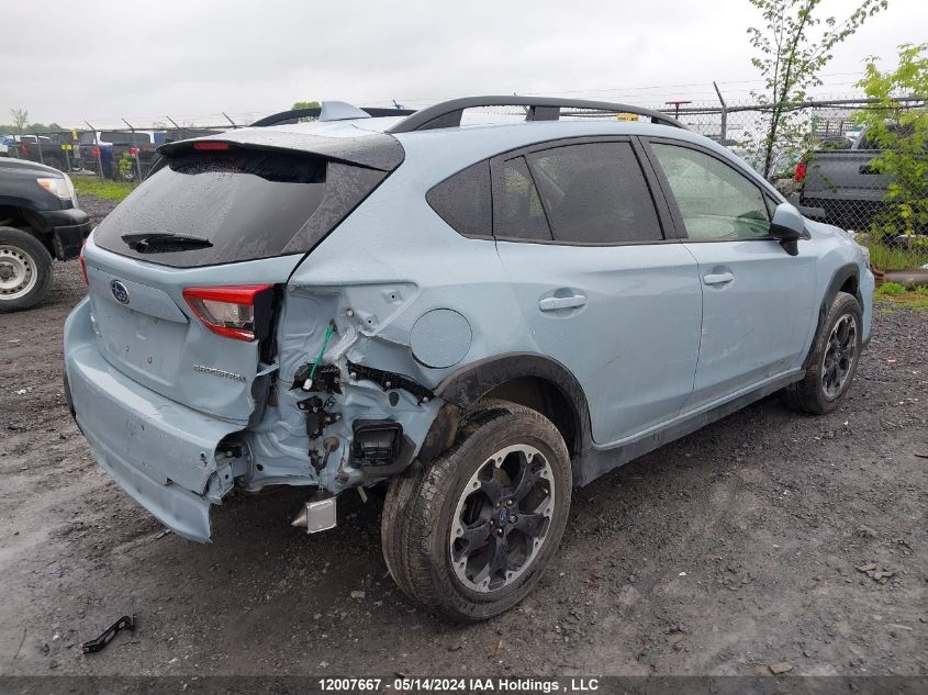 2021 Subaru Crosstrek VIN: JF2GTAGC0M8296934 Lot: 12007667