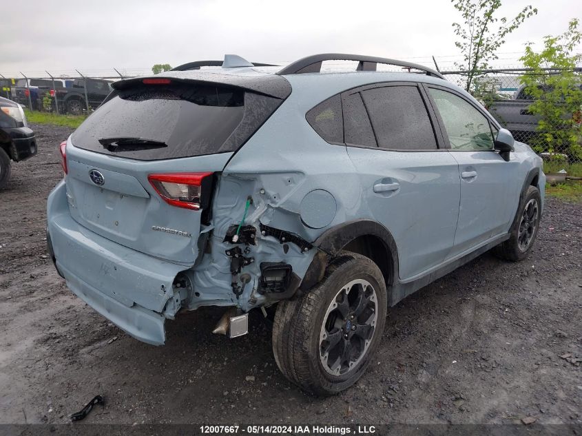 2021 Subaru Crosstrek VIN: JF2GTAGC0M8296934 Lot: 12007667