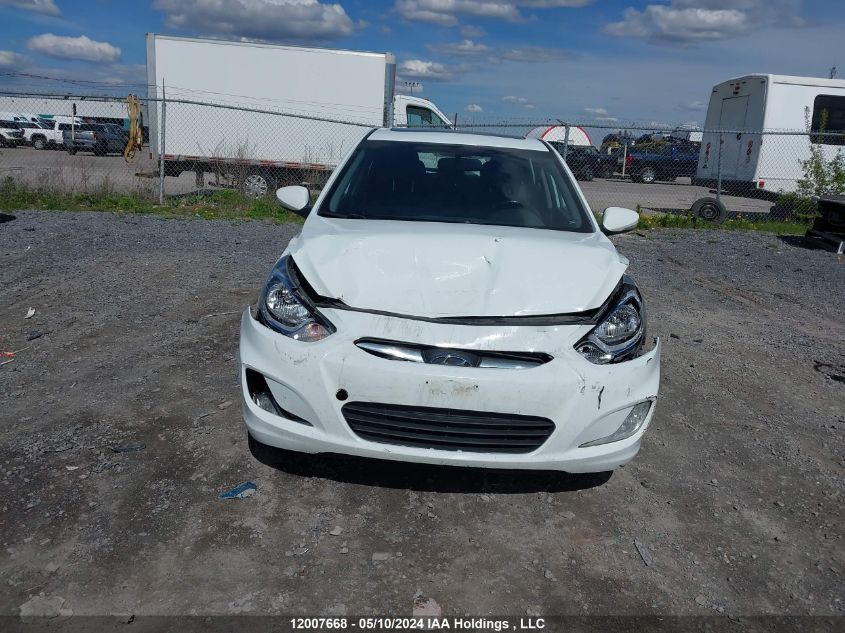 2014 Hyundai Accent Gls VIN: KMHCU5AE6EU197437 Lot: 12007668