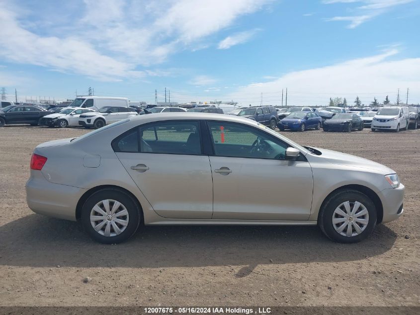 2014 Volkswagen Jetta Sedan VIN: 3VW2K7AJ0EM331181 Lot: 12007675