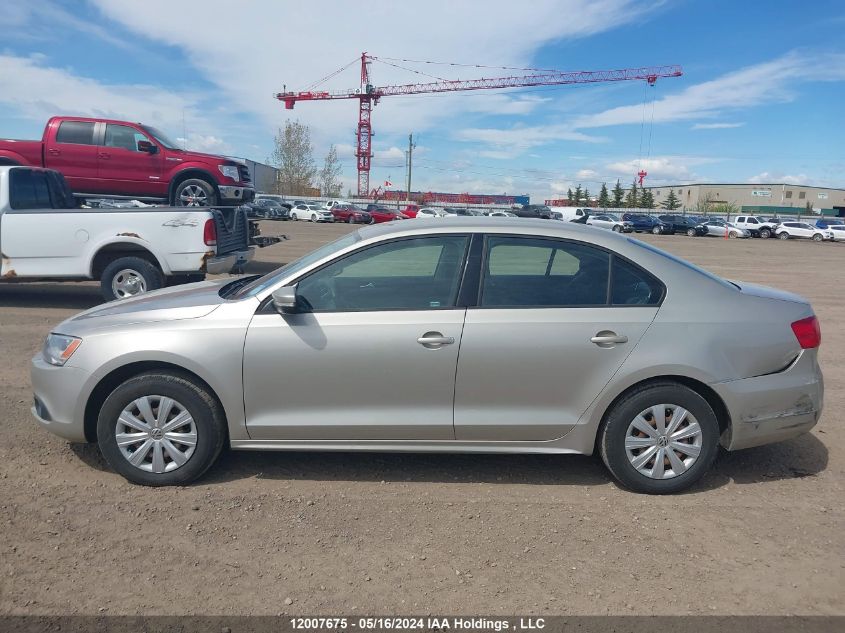 2014 Volkswagen Jetta Sedan VIN: 3VW2K7AJ0EM331181 Lot: 12007675