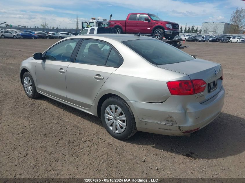 2014 Volkswagen Jetta Sedan VIN: 3VW2K7AJ0EM331181 Lot: 12007675